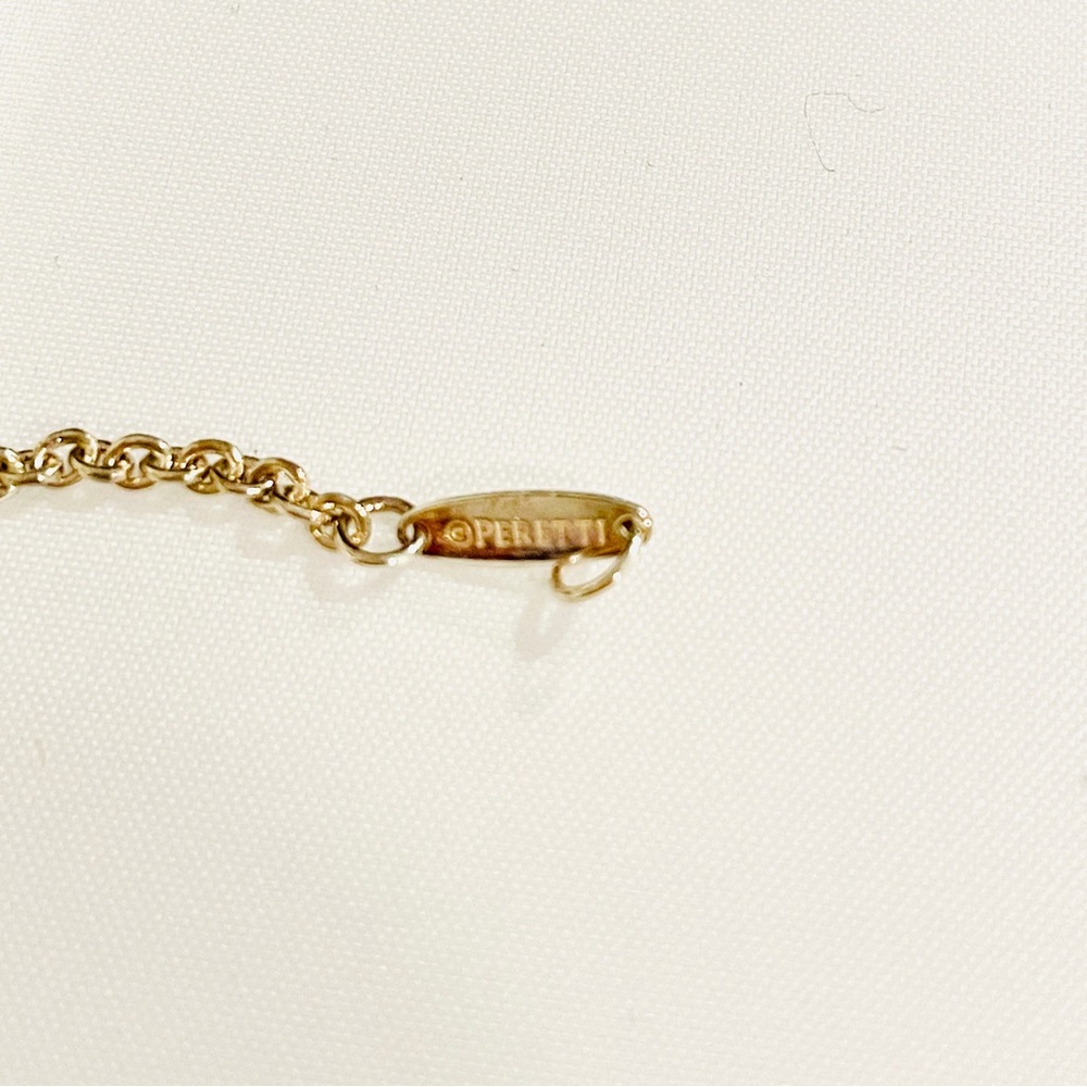 Tiffany & Co. Sterling Silver Chain Heart Bracelet Peretti - Picture 8 of 10